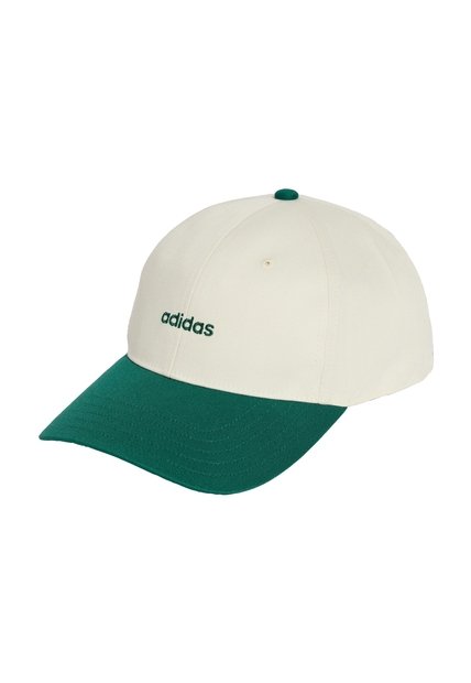 Gorra Entrenamiento Beige Adidas Béisbol Linear Embroidery
