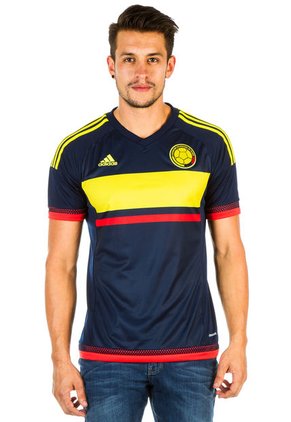 Camiseta Azul Oscuro adidas Fcf A Jsy Selección Colombia