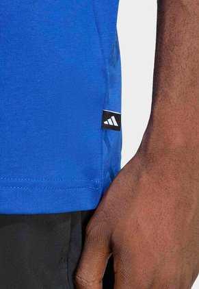 Camiseta adidas Sportswear Graphic Mini Embroidery Surfing Azul