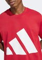 Camiseta adidas Sportswear Essentials Rojo de adidas Performance