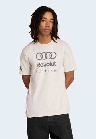 Camiseta adidas Performance Graphic Audi Revolut F1 Team DNA Beige adidas Performance