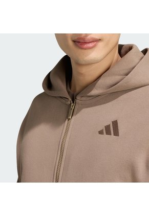Buzo Beige Adidas M Ak Sl Fz Hombre