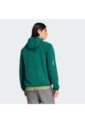 Chaqueta Senderismo Verde Adidas Terrex Multi Clima365 Hybrid Hombre