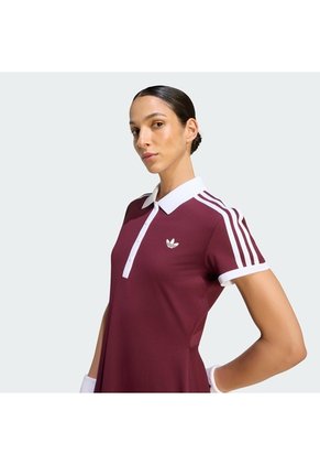 Vestido Tenis Vinotinto Adidas Classics Mujer
