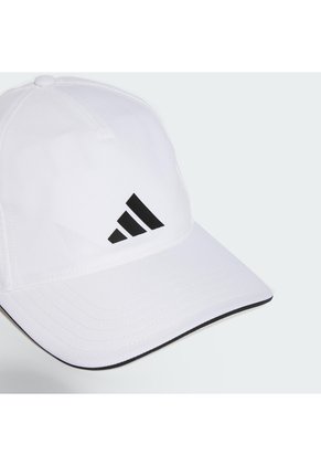 Gorra Entrenamiento Blanca Adidas Básquet Aeroready