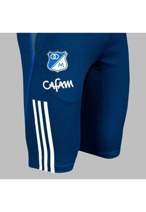 Pantaloneta Adidas Hombre Millonarios Entrenamiento - Azul