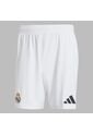 Shorts Adidas Hombre Local Real Madrid 24/25 - Blanco de adidas Performance