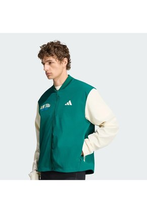 Chaqueta Running Verde Adidas Adizero Nyc Hombre