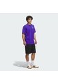 Camiseta Morada Adidas Graphic Emblem Hombre de adidas Performance