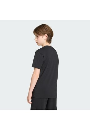 Camiseta Negra Adidas Essentials Niños