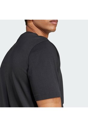 Camiseta Negra Adidas Essentials Hombre