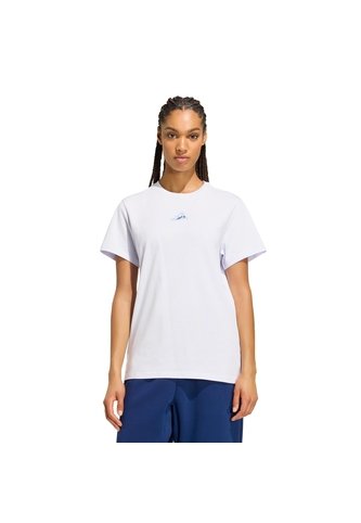 Camiseta Entrenamiento Morada Adidas Graphic Sports Suave Mujer adidas Performance
