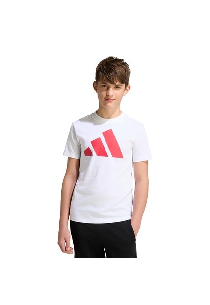 Camiseta Blanca Adidas Essentials Niños