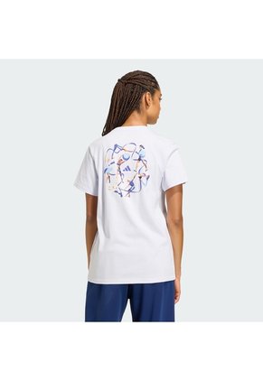 Camiseta Entrenamiento Morada Adidas Graphic Sports Suave Mujer