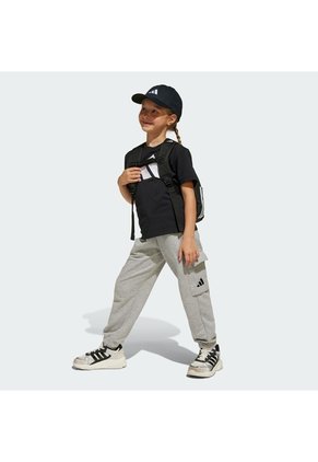 Camiseta Negra Adidas Essentials Niños