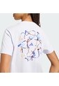 Camiseta Entrenamiento Morada Adidas Graphic Sports Suave Mujer de adidas Performance