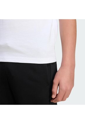 Camiseta Blanca Adidas Essentials Niños