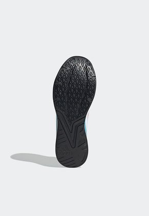 Tenis Running Blanco-Naranja Neón- Azul adidas Performance Response Run