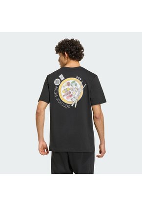 Camiseta Negra Adidas Graphic Sushi Logo Hombre