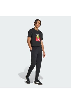 Camiseta Fútbol Negra Adidas Graphic Football Slogan Hombre
