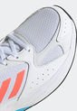 Tenis Running Blanco-Naranja Neón- Azul adidas Performance Response Run de adidas Performance