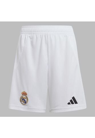 Shorts Adidas Kids Uniforme Local Real Madrid 24/25 - Blanco adidas Performance
