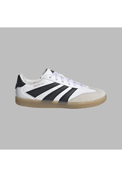 Tenis Adidas Kids Predator Freestyle IN-Blanco-Negro