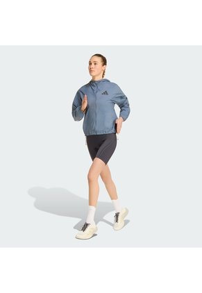 Chaqueta Running Negra Adidas Adizero Blaze Mujer
