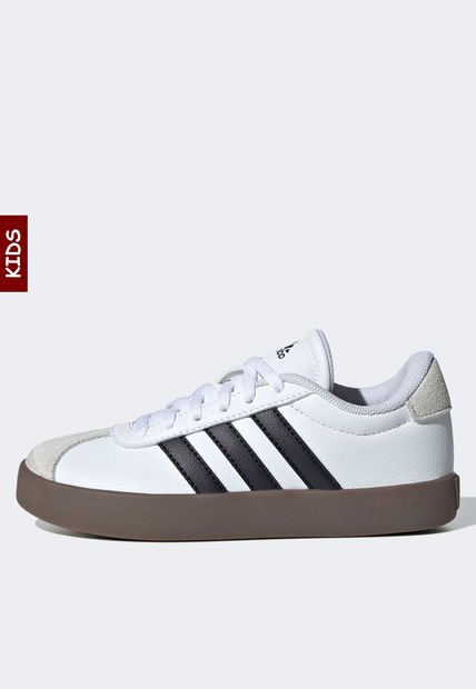 Tenis Lifestyle Blanco-Negro-Marrón adidas Sportswear VL adidas Court 3.0