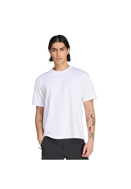 Camiseta Senderismo Blanca Adidas Graphic Terrex Wanderer