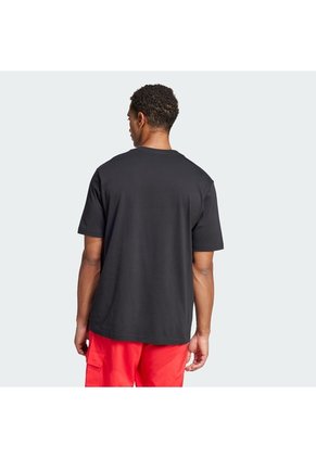 Camiseta Negra Adidas Essentials Linear Single Jersey Hombre