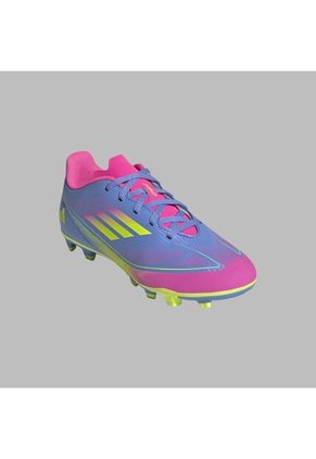 Guayos Adidas Kids F50 Club FG/MG - Azul/Multicolor
