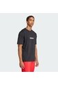 Camiseta Negra Adidas Essentials Linear Single Jersey Hombre de adidas Performance