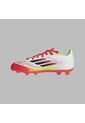 Guayos Adidas Kids F50 League FG/MG-Blanco-Rojo de adidas Performance