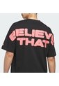 Camiseta Basketball Negra Adidas Anthony Edwards Believe That Hombre de adidas Performance