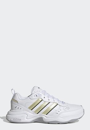 Tenis Training Blanco-Dorado-Negro adidas Performance Strutter