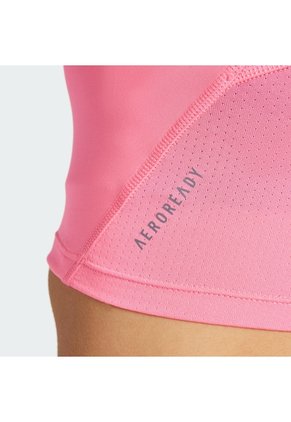 Camiseta Running Rosa Adidas Corta Adizero Essentials Mujer