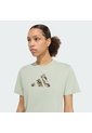 Camiseta Verde Adidas Graphic Camo Mujer de adidas Performance