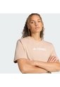 Camiseta Senderismo Café Adidas Terrex Classic Logo Mujer de adidas Performance
