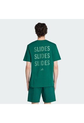 Camiseta Verde Adidas Graphic Summer SliMultiplicity Hombre