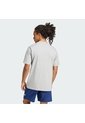 Camiseta Gris Adidas Essentials Linear Single Jersey Hombre de adidas Performance