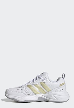 Tenis Training Blanco-Dorado-Negro adidas Performance Strutter