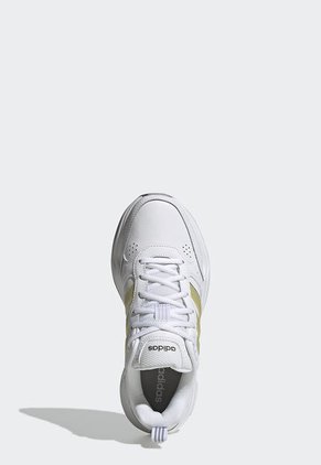 Tenis Training Blanco-Dorado-Negro adidas Performance Strutter