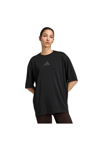 Camiseta Entrenamiento Negra Adidas Graphic Climacool Animal Mujer adidas Performance