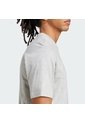 Camiseta Gris Adidas Essentials Linear Single Jersey Hombre de adidas Performance
