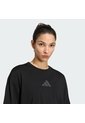 Camiseta Entrenamiento Negra Adidas Graphic Climacool Animal Mujer de adidas Performance