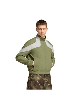 Chaqueta Running Verde Adidas Adi365 Cheering Hombre