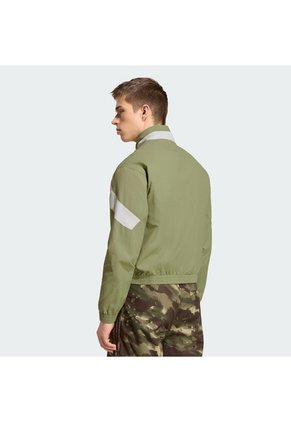 Chaqueta Running Verde Adidas Adi365 Cheering Hombre