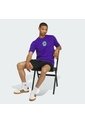 Camiseta Entrenamiento Morada Adidas Graphic Summer Flora Hombre de adidas Performance