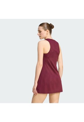 Vestido Tenis Vinotinto Adidas Climacool Pro Encaje Mujer